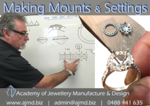 Learn how to make the mounts and setting you use to set your gemstones in