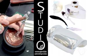 STUDIO41 is a Fully Equipped Private studio run by Master Silver and Goldsmith Jacques Fabian